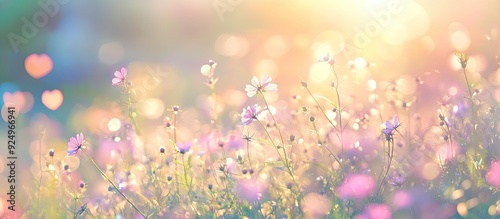 Unfocused blur of a summer ...