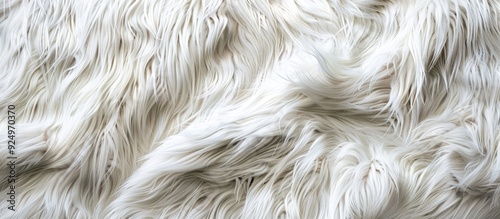 Choice of white cowhide specifically picked for furniture upholstery with copy space image showcase