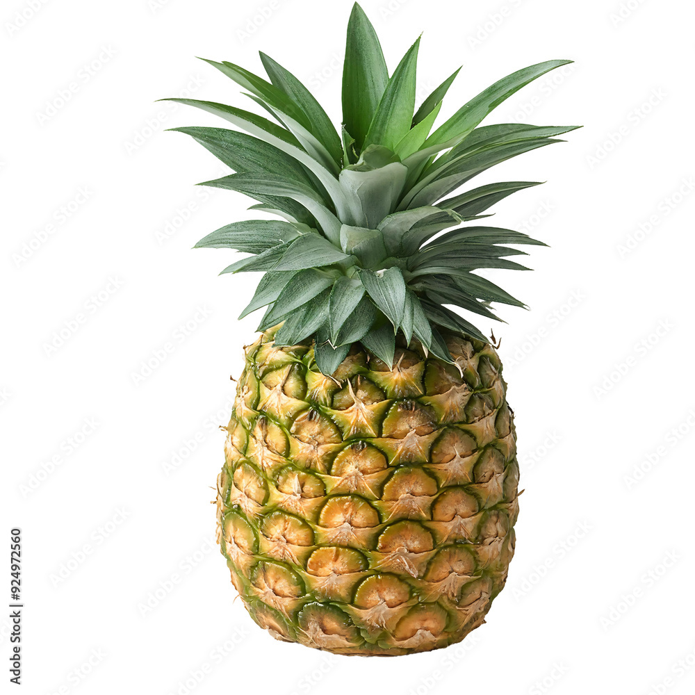 Fototapeta premium Tropical Pineapple Fruit PNG