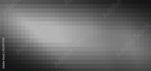 Black white grainy background, monochrome gray noisy texture dark grunge banner, header poster cover backdrop design photo