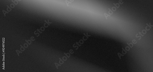 Black white grainy background, monochrome gray noisy texture dark grunge banner, header poster cover backdrop design photo