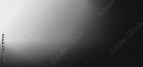 Black white grainy background, monochrome gray noisy texture dark grunge banner, header poster cover backdrop design