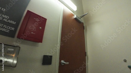 Wallpaper Mural Ascending indoor stairwell hyperlapse video Torontodigital.ca