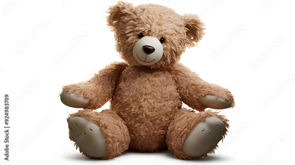 Obraz premium Adorable stuffed bear toy