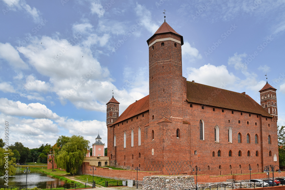 Fototapeta premium Castle in Lidzbark Warmiński, Warmia, Poland