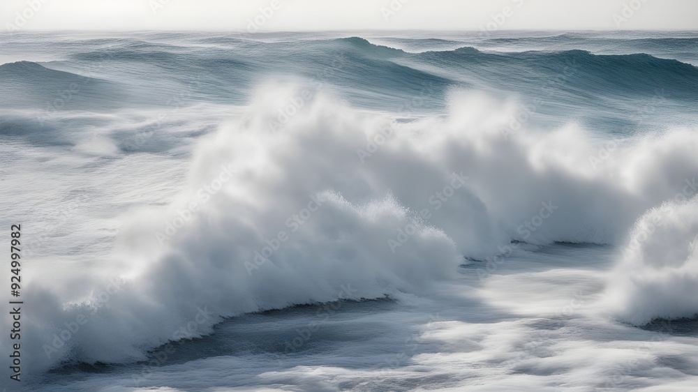 Obraz premium waves of the sea