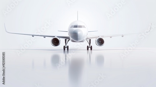 White and Silver Boeing n747 Jet Parked on Runway