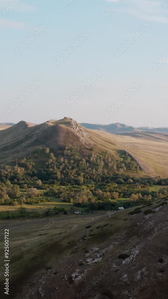 Fantastic view of rural area during summer Fantastic view of rural area during summer