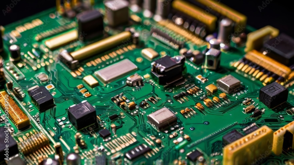 Motherboard circuit technology remixed media Motherboard circuit technology remixed media