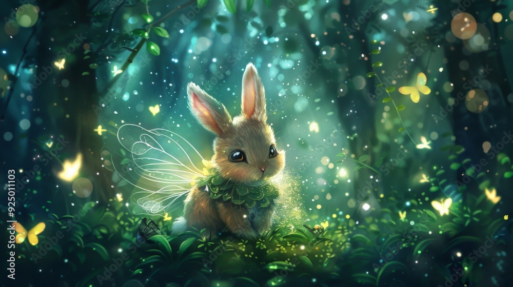 Magical Forest Bunny. Magical Forest Bunny.
