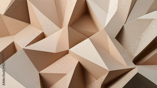 abstract geometric background in neutral soft colours 