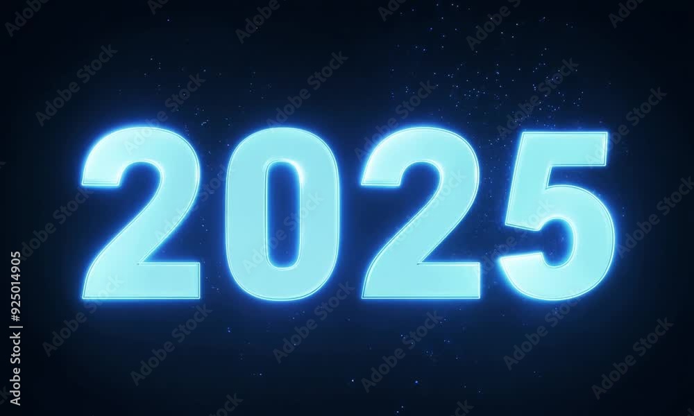 The image is a blue and white sign that says 