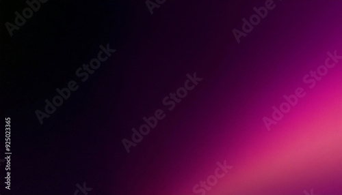 Dark purple grainy grainy gradient texture background, abstract glowing pink magenta black poster banner design, copy space