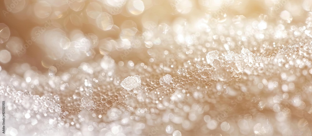 Macro photo of sugar close-up with selective focus in a top view angle, leaving some parts blurred, suitable as a copy space image. Macro photo of sugar close-up with selective focus in a top view angle, leaving some parts blurred, suitable as a copy space image.