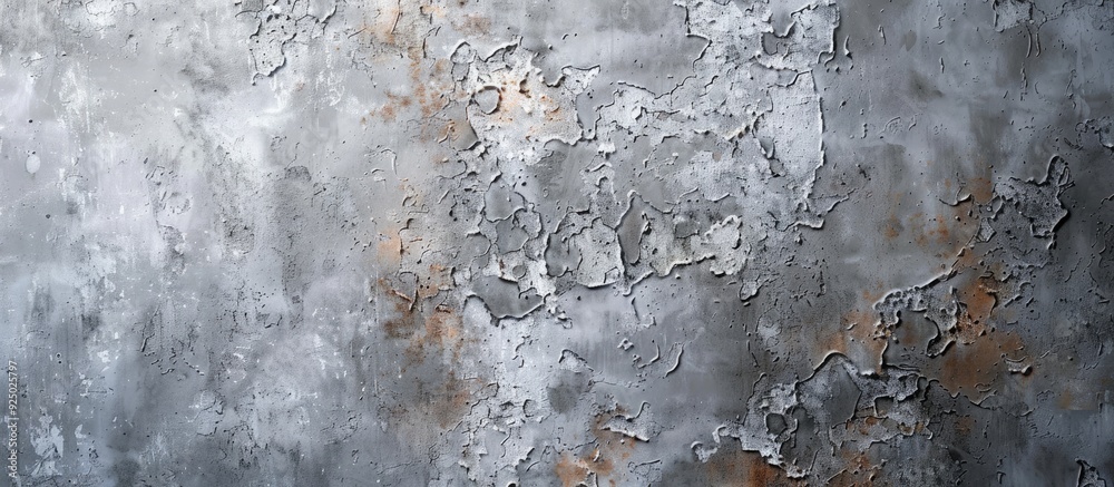 Fototapeta premium Textured concrete wall background with copy space image.