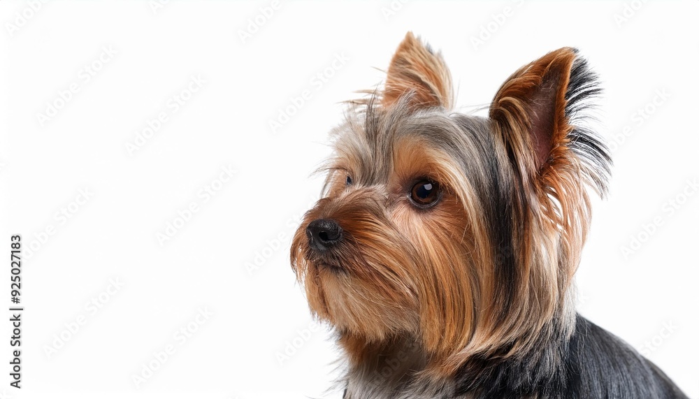 オーストラリアン・シルキー・テリアのポートレート(Australian Silky Terrier portrait on white background)
オーストラリアン・シルキー・テリアのポートレート(Australian Silky Terrier portrait on white background)