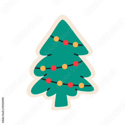 Christmas tree cookies