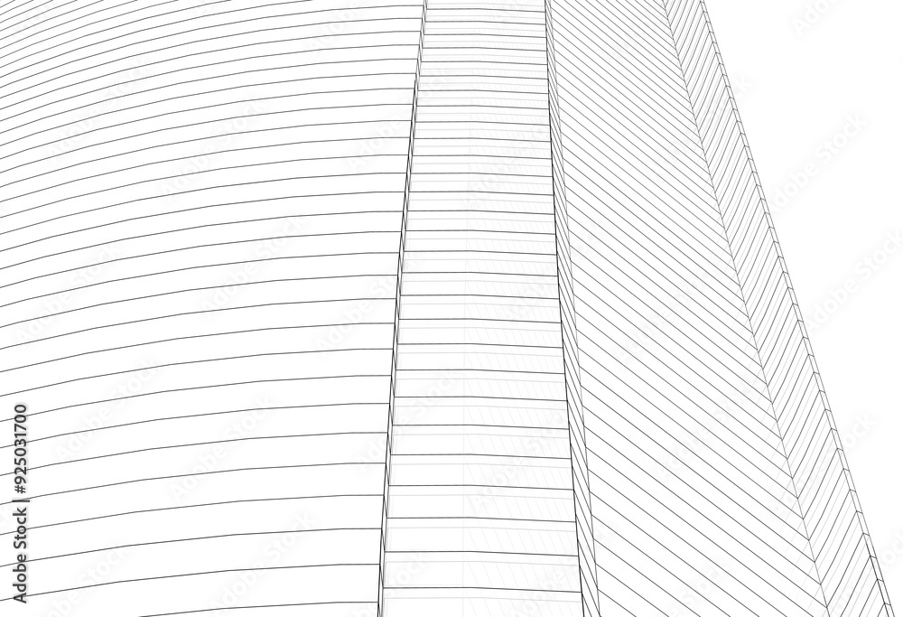 Architectural background 3d illustration Architectural background 3d illustration