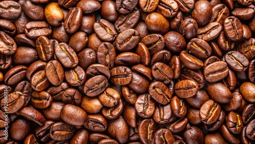 Close-up of coffee beans background, coffee, beans, close-up, background, texture, aroma, brown, roasted, drink, caffeine
