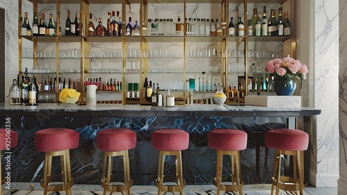 Wallpaper Mural interior of an drink shop Torontodigital.ca