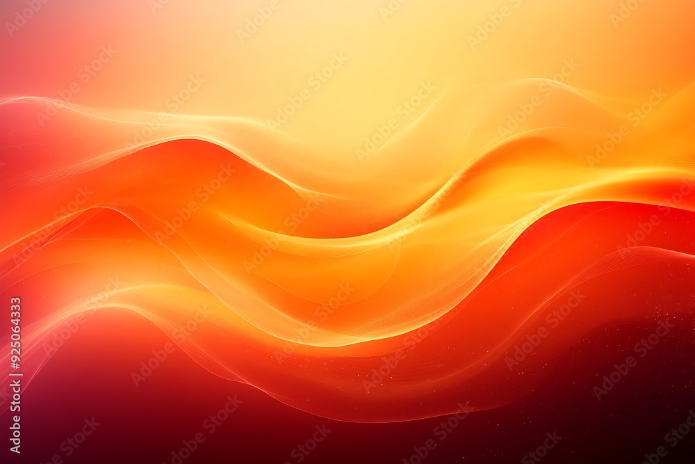 Smooth vibrant orange gradient background with a seamless abstract design and warm, glowing colors Smooth vibrant orange gradient background with a seamless abstract design and warm, glowing colors