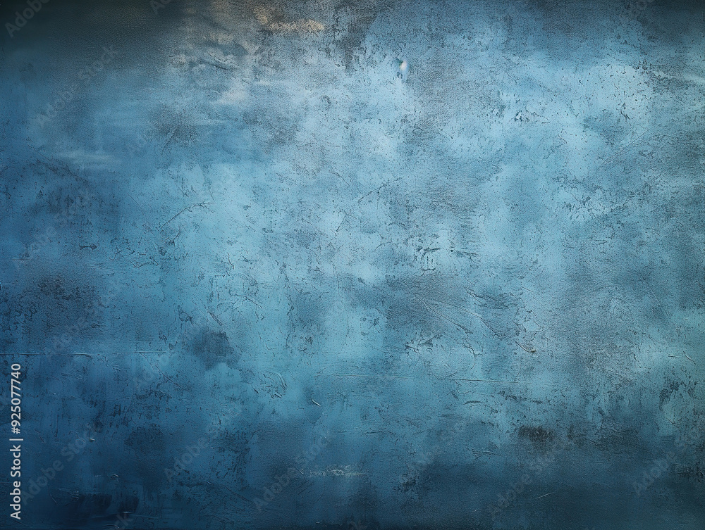 Fototapeta premium beautiful abstract grunge texture blue navy dark stucco wall background, elegant banner poster