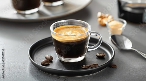 Obraz na płótnie Espresso Coffee Cup w salonie