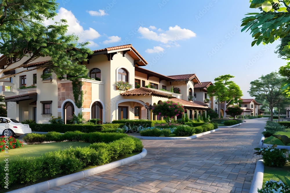 Luxury Mediterranean Style Homes With Green Landscaping Luxury Mediterranean Style Homes With Green Landscaping