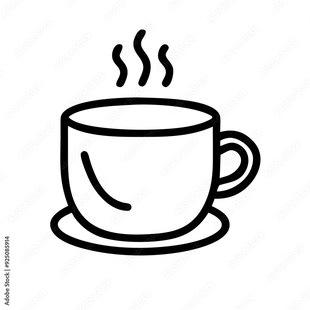 Coffee Icons for Cafés and Culinary Themes Coffee Icons for Cafés and Culinary Themes