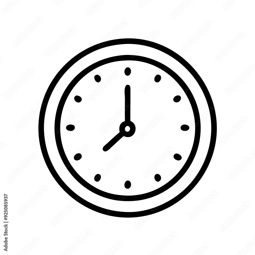 Wall Clock Icons for Timekeeping and Interior Design Themes Wall Clock Icons for Timekeeping and Interior Design Themes