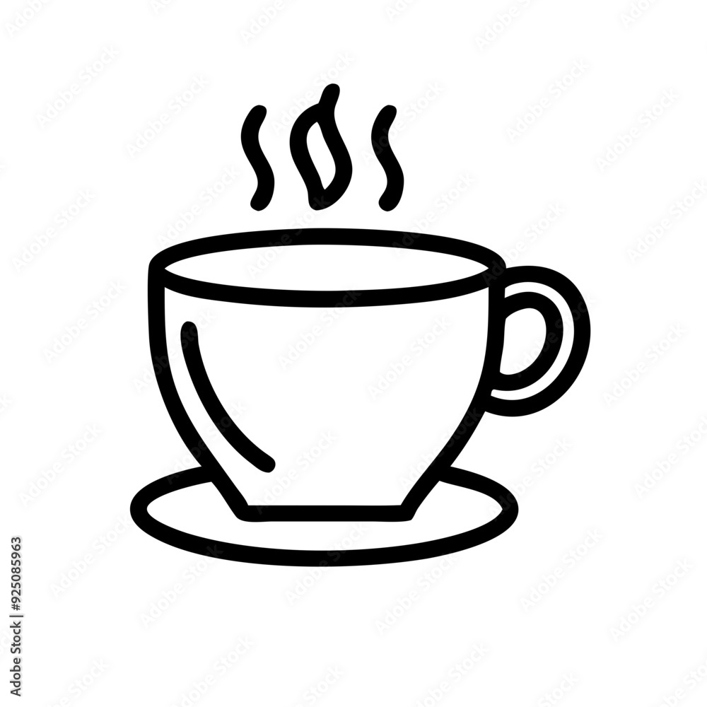Coffee Icons for Cafés and Culinary Themes Coffee Icons for Cafés and Culinary Themes