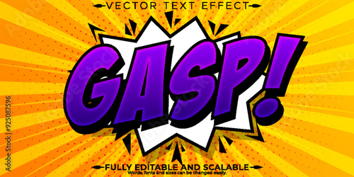 Comic editable text effect, editable book and superhero text style