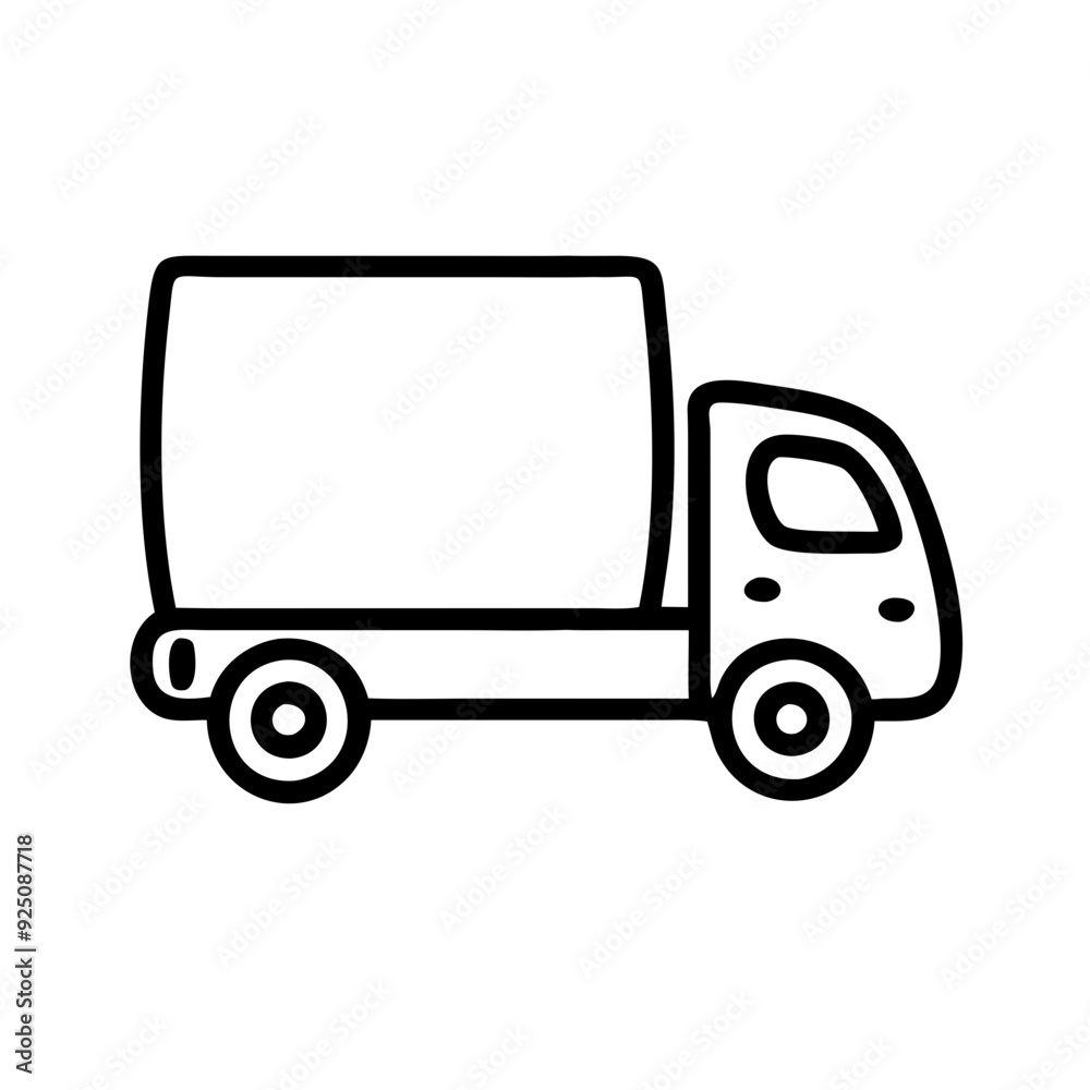 Truck Icon Design for Transportation and Logistics Truck Icon Design for Transportation and Logistics