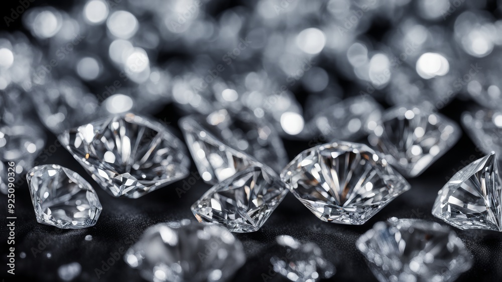 diamonds on black diamonds on black