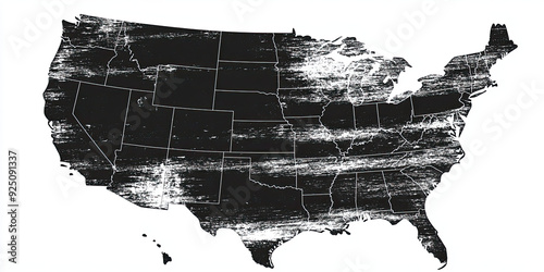 United states of America map