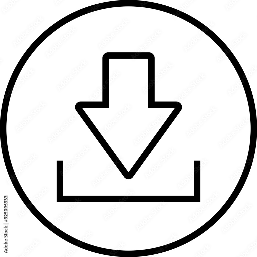 Download icon. Black line and flat vector isolated on transparent background. Contains such icon as Website, Mobile, File, Folder, Cloud and more. Expanded Stroke. upload logo or mark Download icon. Black line and flat vector isolated on transparent background. Contains such icon as Website, Mobile, File, Folder, Cloud and more. Expanded Stroke. upload logo or mark