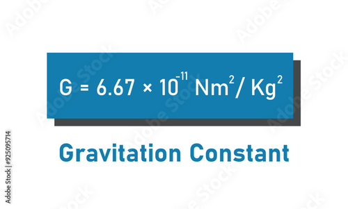 The universal gravitation constant value in physics.