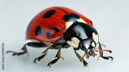 A ladybug, which is a type of beetle,