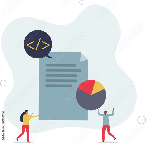Company market share growth with commercials, ads, promotions and web banner publishing for audience .flat design with people.