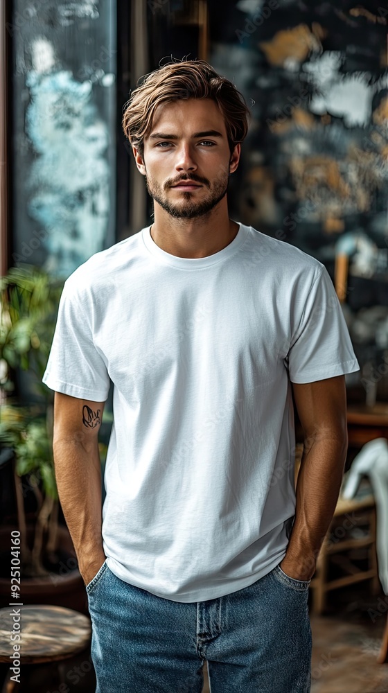 White t-shirt mockup | Mockup White t-shirt mockup | Mockup