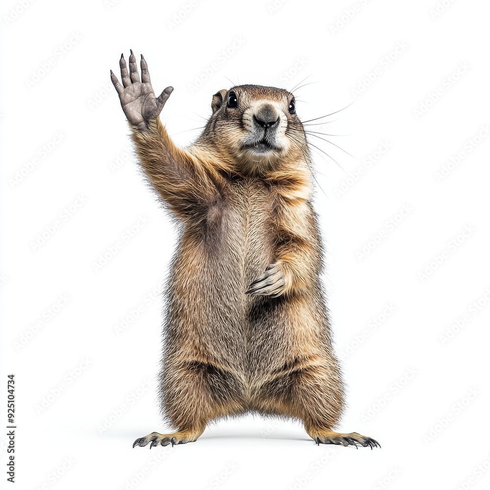 An isolated cutout of a cute beaver on a transparent background, in PNG format An isolated cutout of a cute beaver on a transparent background, in PNG format