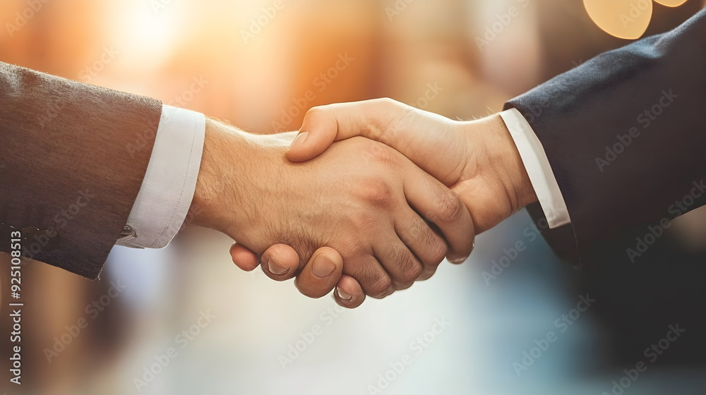 business partners shaking hands after a successful deal business partners shaking hands after a successful deal