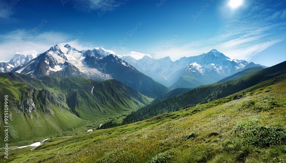 Beautiful mountain vistas Beautiful mountain vistas