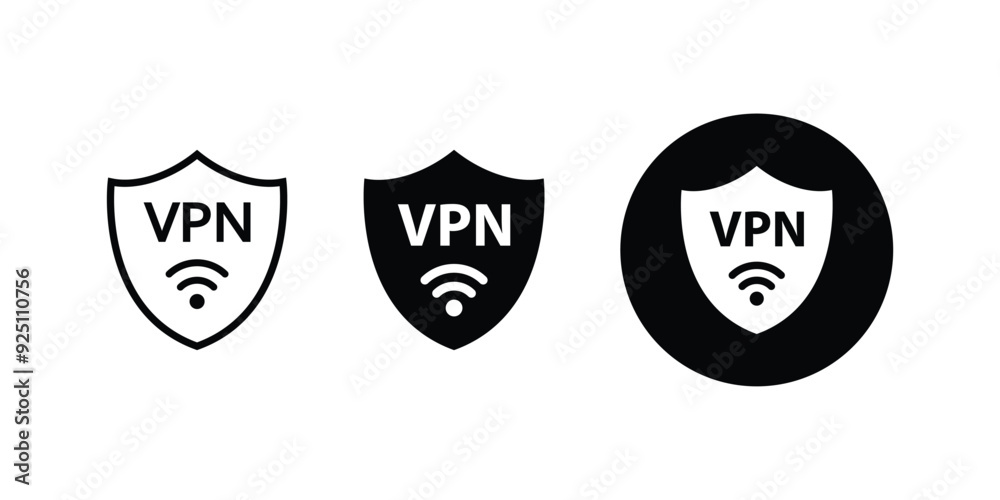 VPN icon vector. Private network sign and symbol. Virtual private network icon. VPN icon vector. Private network sign and symbol. Virtual private network icon.