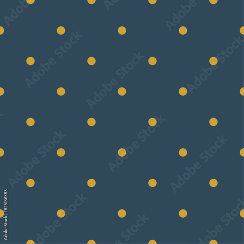 Elegant polka dot geometric pattern