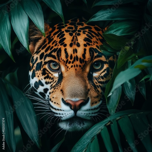 Close-up Photography of Jaguar Face