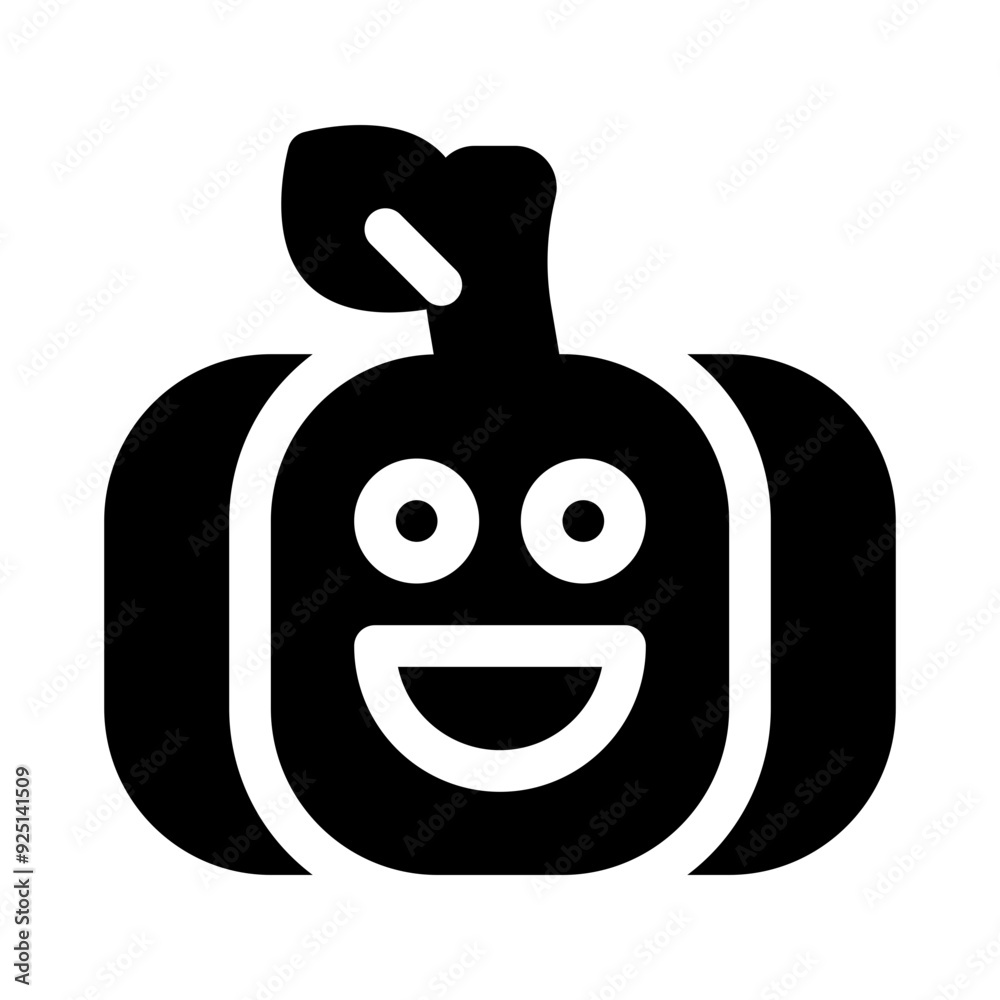 pumpkin glyph icon pumpkin glyph icon