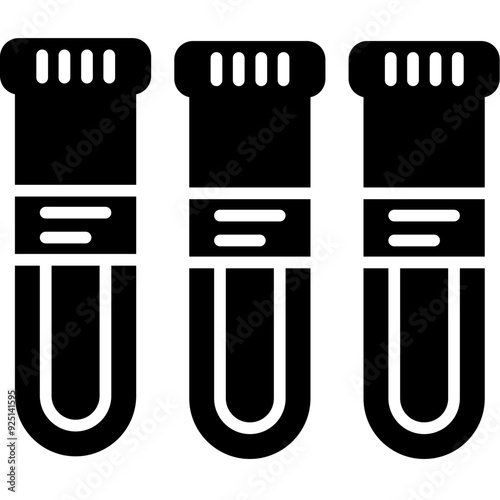 Blood Sample Taking Tubes Icon