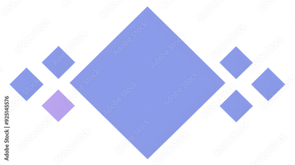 Obraz premium Bold Diamond Shapes Background with Space for Text. Generative AI