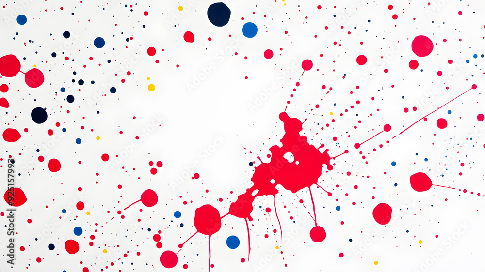 Bold Splatter Paint Background with Space for Text. Generative AI Bold Splatter Paint Background with Space for Text. Generative AI